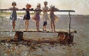 unknow artist Children oil painting reproduction